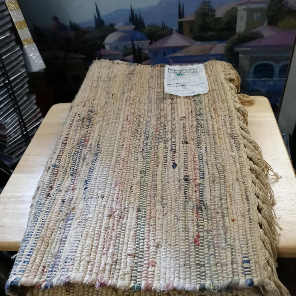 🌅🏫 2 Gallic Artisan Cotton Rugs 🆕🏬 22